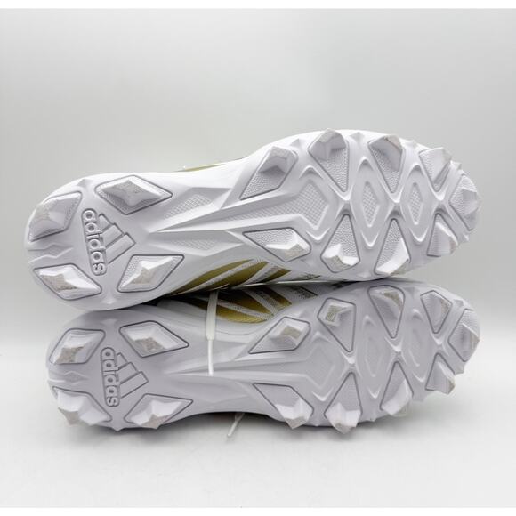 Adidas Men\'s Freak Spark MD 23 Football Cleats US 11 White Gold Athletic NWOB main image 8